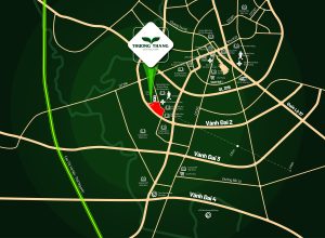 Vị trí Khu đô thị Thường Thắng